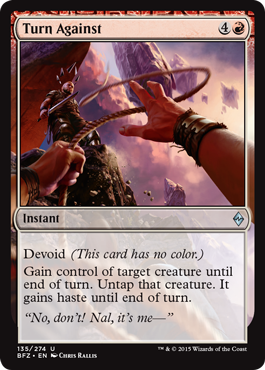 Turn Against - Foil