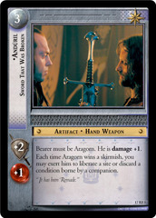 Anduril, Sword That Was Broken - 17RF5 - Foil