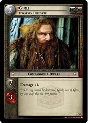 Gimli, Dwarven Delegate - 0P62 - Promo