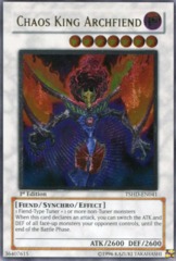 Chaos King Archfiend - TSHD-EN041 - Ultimate Rare - 1st Edition