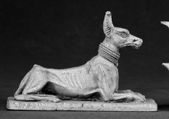 Egyptian Jackal Statue