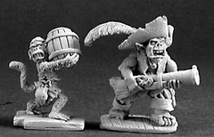 Goblin Pirate and Powder Monkey