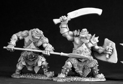 Orc Spearman and Swordsman