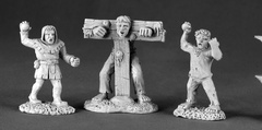 Townsfolk XII Pillory & Kids