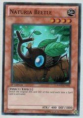 Naturia Beetle - HA02-EN001 - Super Rare - 1st Edition