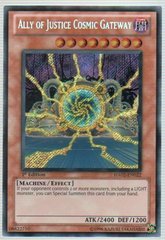 Ally of Justice Cosmic Gateway - HA02-EN022 - Secret Rare - 1st Edition