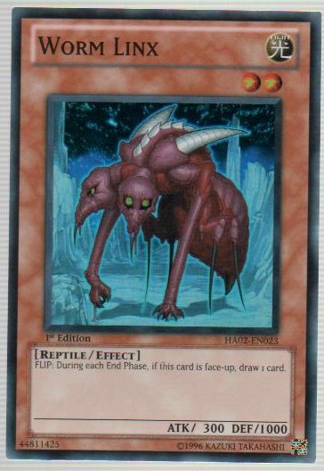 Worm Linx - HA02-EN023 - Super Rare - 1ere edition // Hidden Arsenal 2