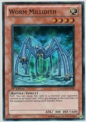 Worm Millidith - HA02-EN024 - Super Rare - 1st Edition