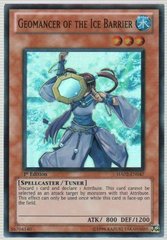 Geomancer of the Ice Barrier - HA02-EN047 - Super Rare - 1st Edition