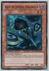 Ally of Justice Unlimiter - HA02-EN051 - Super Rare - 1st Edition