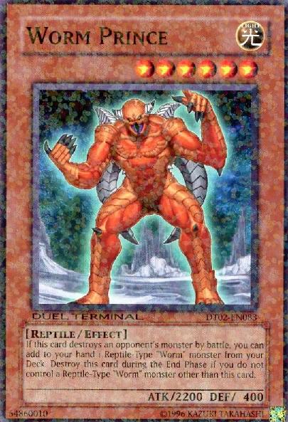 Worm Prince - DT02-EN083 - Common - Duel Terminal