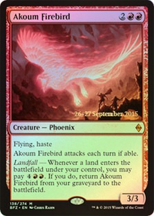 Akoum Firebird - BFZ Prerelease