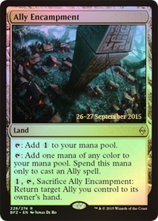 Ally Encampment - Foil - Prerelease Promo