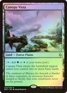 Canopy Vista - Foil - Prerelease Promo