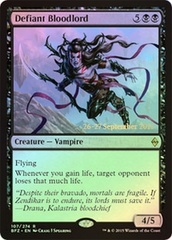 Defiant Bloodlord - Foil - Prerelease Promo