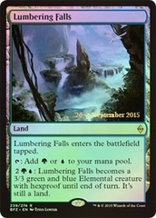 Lumbering Falls - Foil - Prerelease Promo