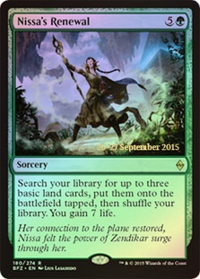 Nissas Renewal - Foil - Prerelease Promo