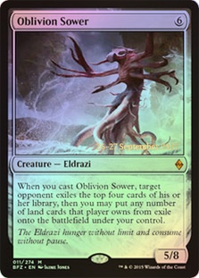 Oblivion Sower - Foil - Prerelease Promo