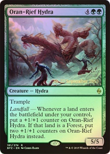 Oran-Rief Hydra - Foil - Prerelease Promo