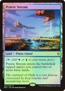 Prairie Stream - Foil - Prerelease Promo