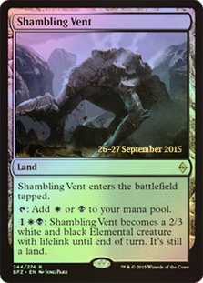 Shambling Vent - Foil - Prerelease Promo