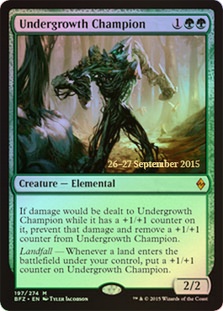 Undergrowth Champion - Foil - Prerelease Promo