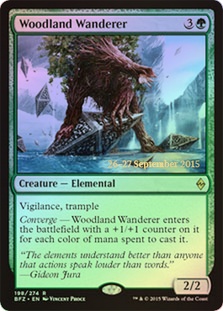 Woodland Wanderer - Foil - Prerelease Promo