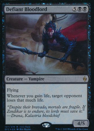 Defiant Bloodlord - Intro Pack Rare Foil