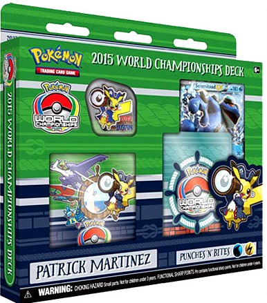2015 World Championships Deck - Patrick Martinez Punches N Bites