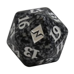 Magic Spindown Die - Battle for Zendikar - Black