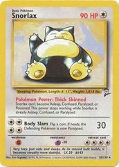 Snorlax - 30/130 - Rare - Unlimited Edition