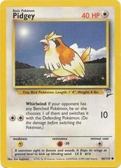 Pidgey - 86/130 - Common - Unlimited Edition