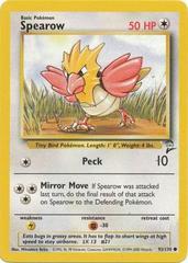 Spearow - 92/130 - Common - Unlimited Edition