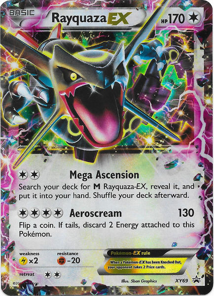 Rayquaza-EX - XY69 - Shiny Rayquaza-EX XY Promo