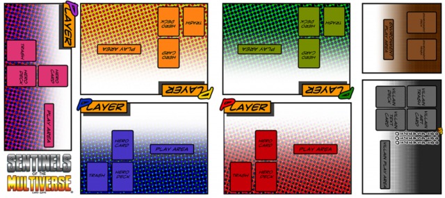 Sentinels of the Multiverse: Playmat