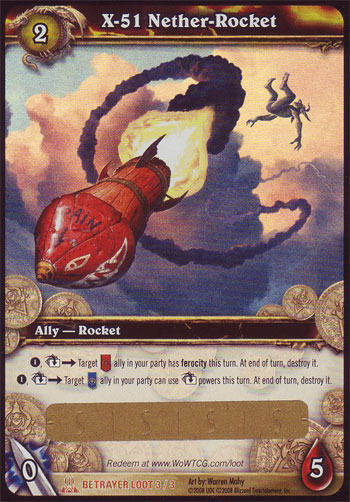X-51 Nether-Rocket (unscratched loot)