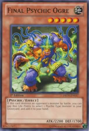 Final Psychic Ogre - DREV-EN037 - Common - 1st Edition