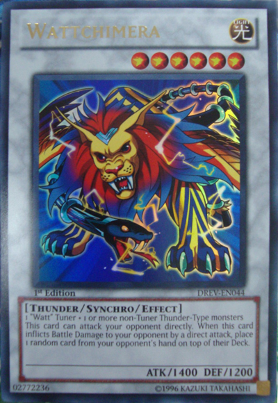 Wattchimera - DREV-EN044 - Ultra Rare - 1st Edition