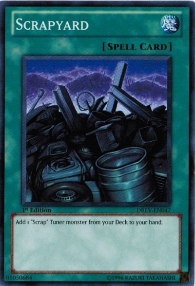 Scrapyard - DREV-EN047 - Super Rare - 1st Edition