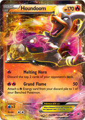 Houndoom-EX - 21/162 - XY BREAKthrough Holo Rare ex