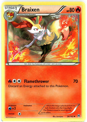 Braixen - 26/162 - XY Breakthrough Uncommon