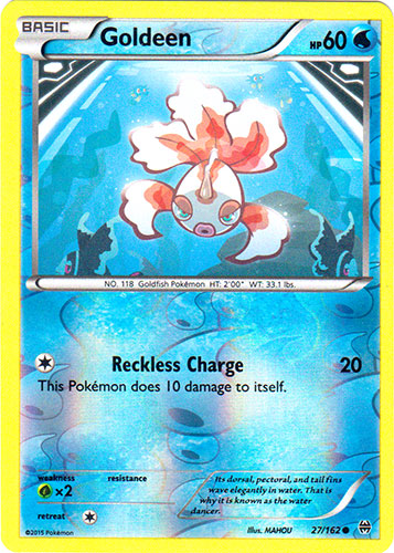 Goldeen - 27/162 - Common - Reverse Holo