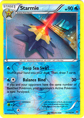 Starmie - 30/162 - Uncommon - Reverse Holo