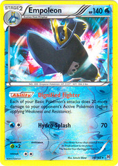 Empoleon - 38/162 - Holo Rare - Reverse Holo