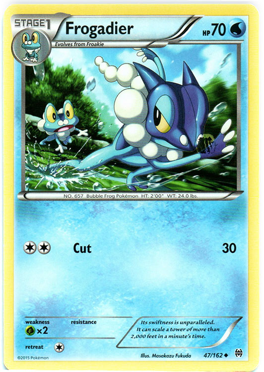 Frogadier - 47/162 - Uncommon