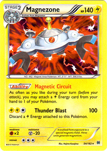 Magnezone - 54/162 - Holo Rare