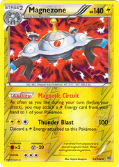 Magnezone - 54/162 - Holo Rare - Reverse Holo