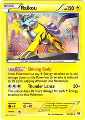 Raikou - 55/162 - Holo Rare