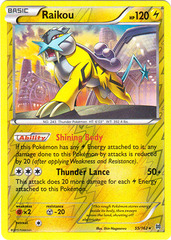 Raikou - 55/162 - Rare - Reverse Holo