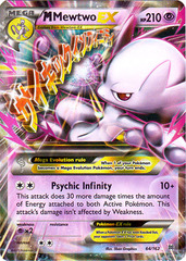 Mega-Mewtwo-EX - 64/162 - Holo Rare EX